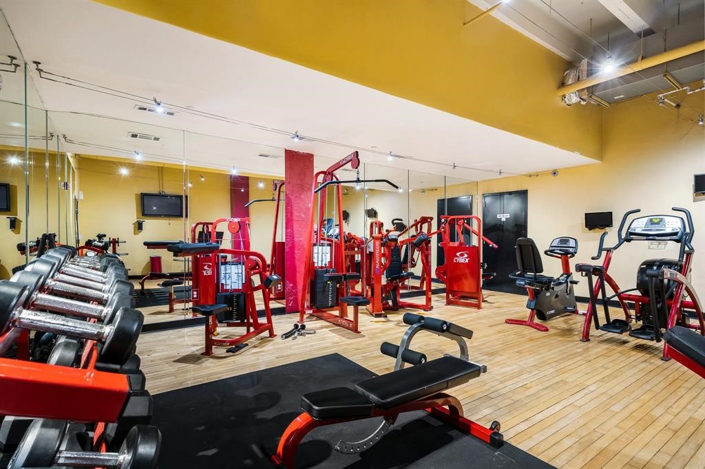 705 Main Street, Unit 311 Houston, TX 77002 - Photo 20 of 23 Private Gym for the residence only.