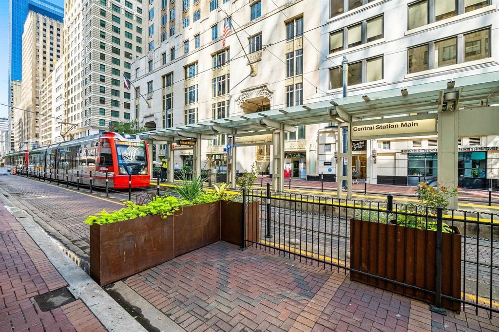 705 Main Street, Unit 311 Houston, TX 77002 - Photo 23 of 23 Location, location, location with the Metro right outside of the building.