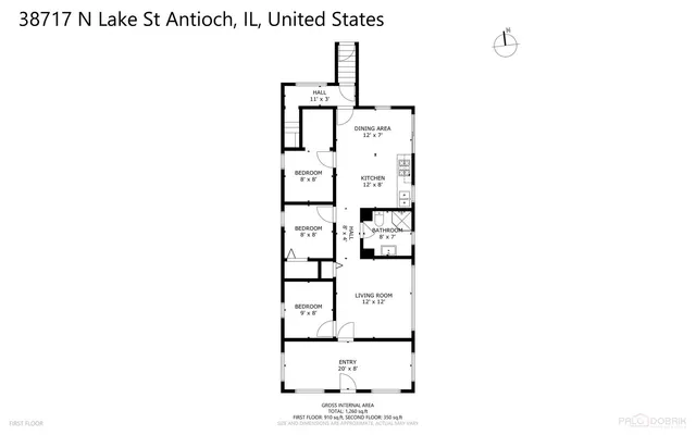 a picture of a floor plan