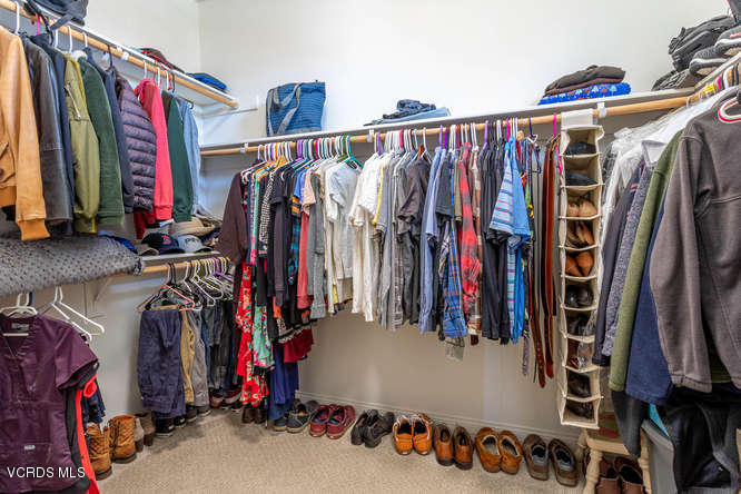239 Stonegate Road Camarillo, CA 93010 - Photo 13 of 25 a view of walk in closet with clothes