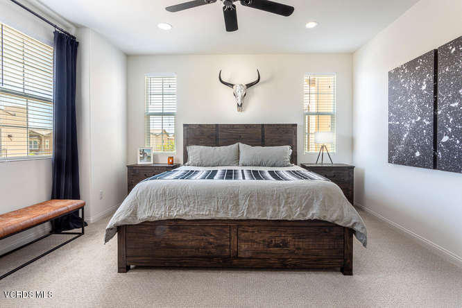 239 Stonegate Road Camarillo, CA 93010 - Photo 10 of 25 a bedroom with a bed and window