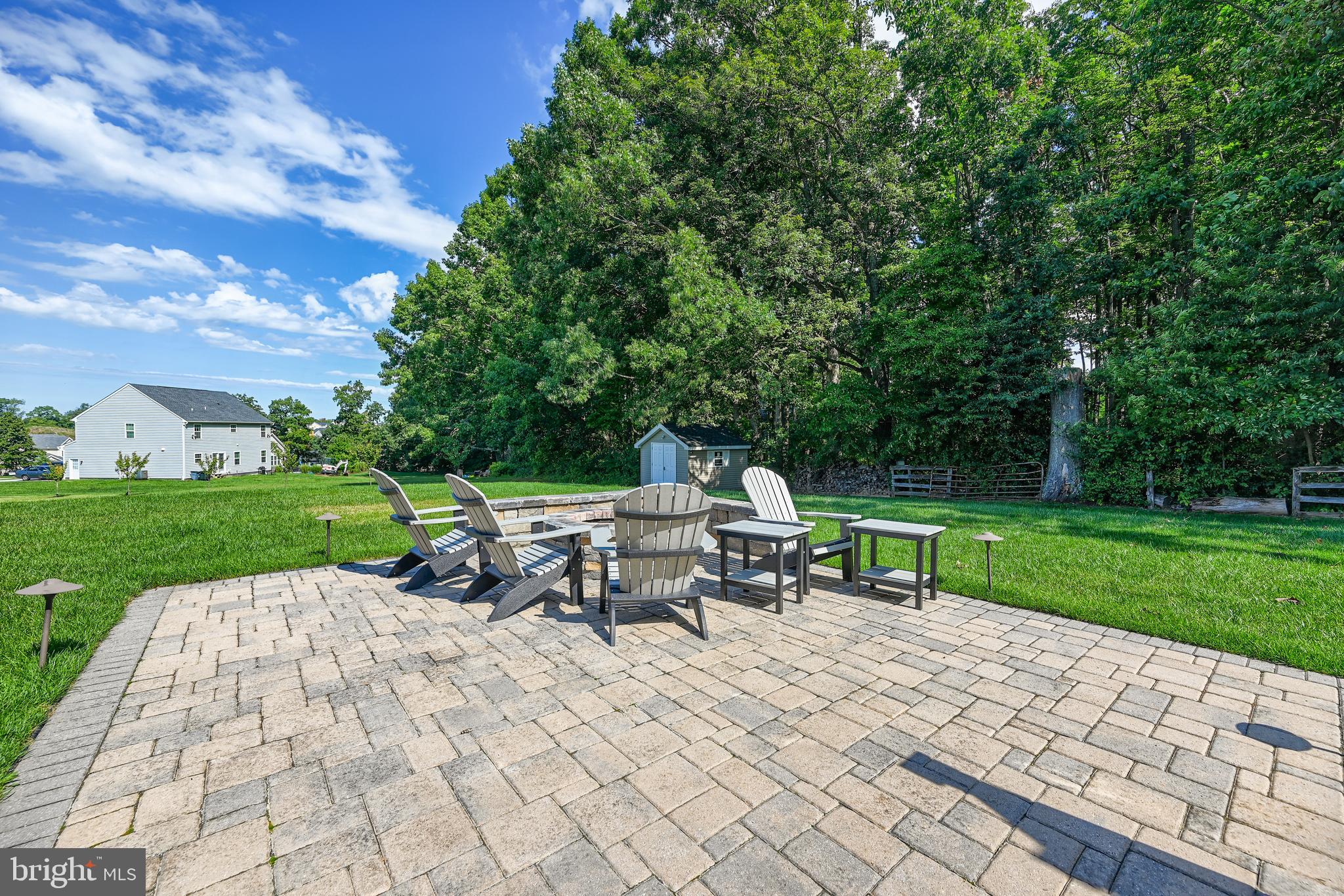4209 Grandview Road Hanover, PA 17331 - Photo 44 of 49 Uncovered portion of the Patio w/ Built-In Firepit