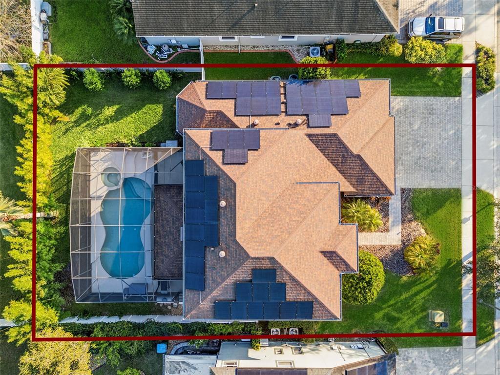 1471 Wescott Loop Winter Springs, FL 32708 - Photo 51 of 57 an aerial view of a house with yard swimming pool and outdoor seating