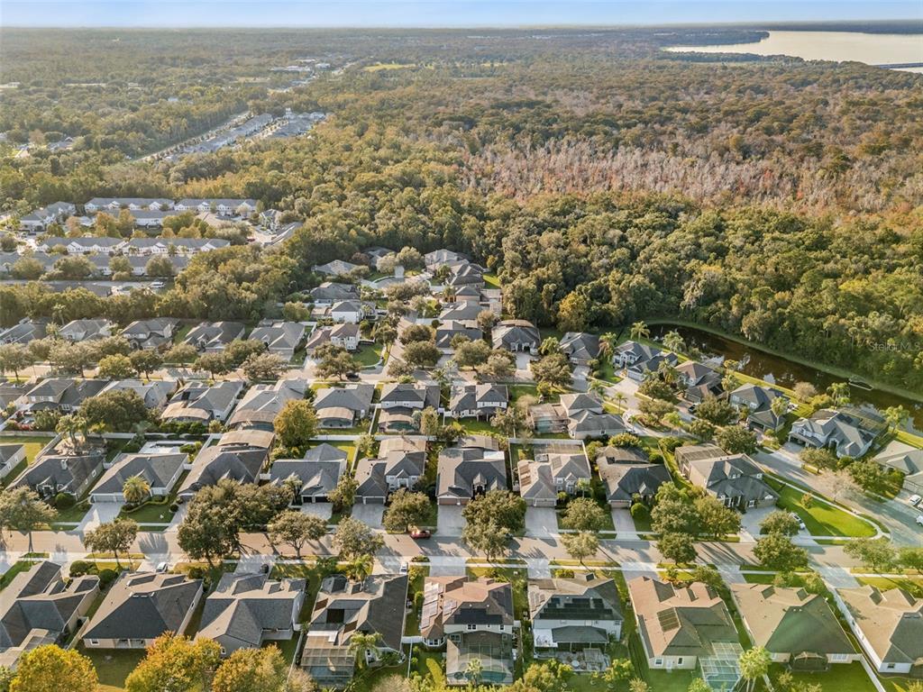 1471 Wescott Loop Winter Springs, FL 32708 - Photo 57 of 57 an aerial view of residential building with parking space