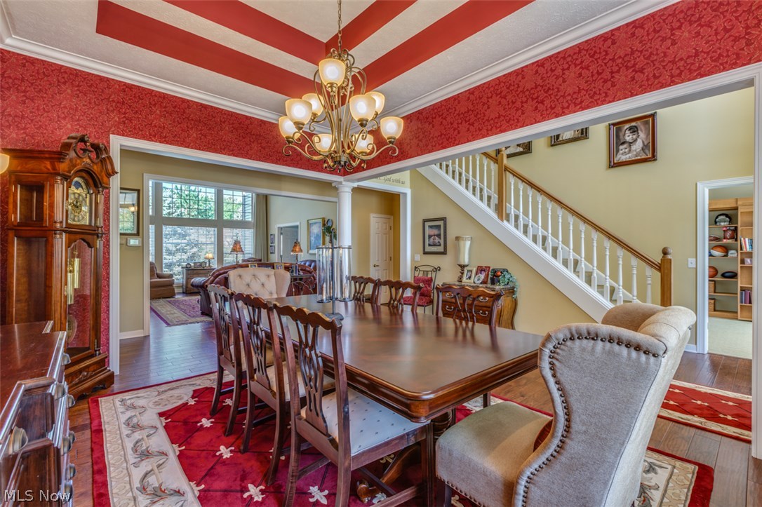 322 Burwick Road Cleveland, OH 44143 - Photo 22 of 25 Gorgeous dining room looking into great room and off to the side is the first floor bedroom/Den with full bath!