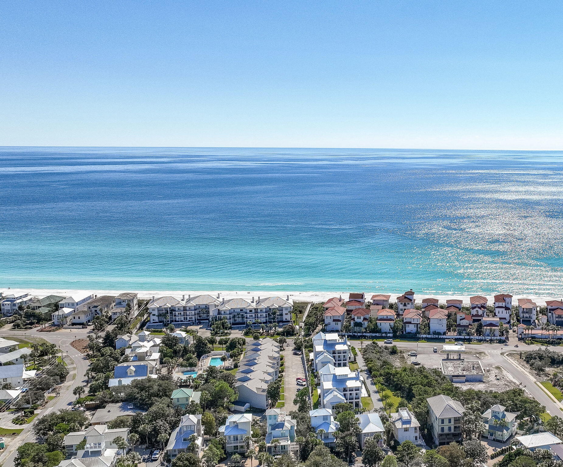 4984 West County Highway 30A, Unit 4B Santa Rosa Beach, FL 32459 - Photo 34 of 37 a view of a water with an ocean beach