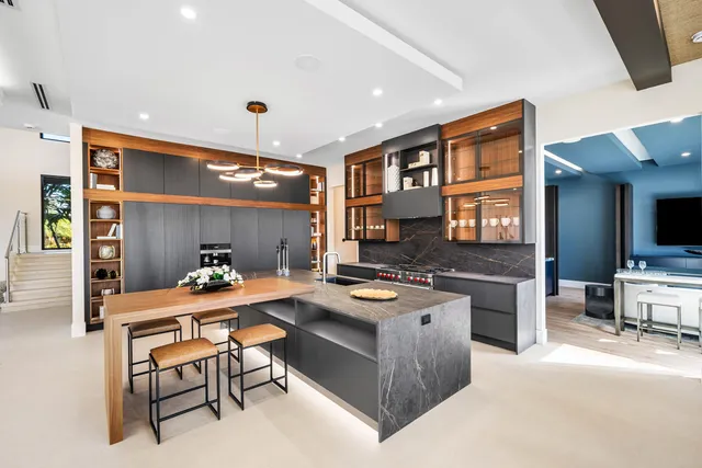 a room with furniture and a flat screen tv