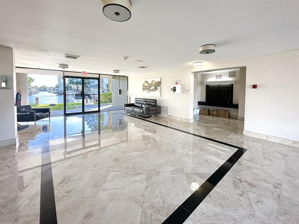 4800 Bayview Drive, Unit 503 Fort Lauderdale, FL 33308 - Photo 24 of 30 wooden floor with workspace