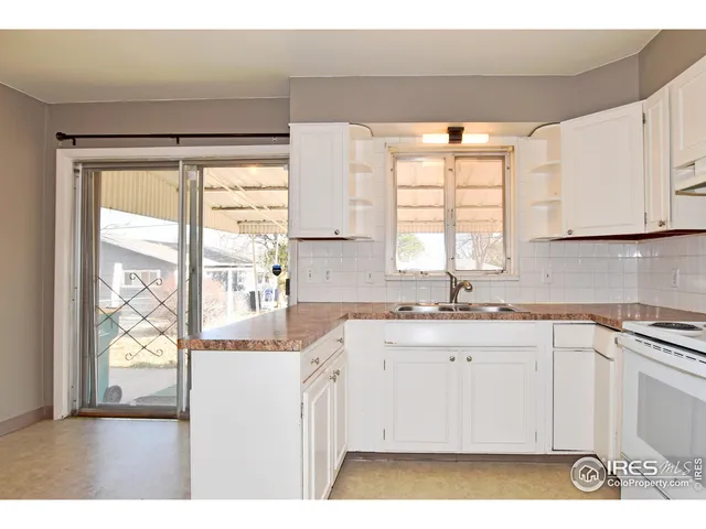 a view of a livingroom with a window
