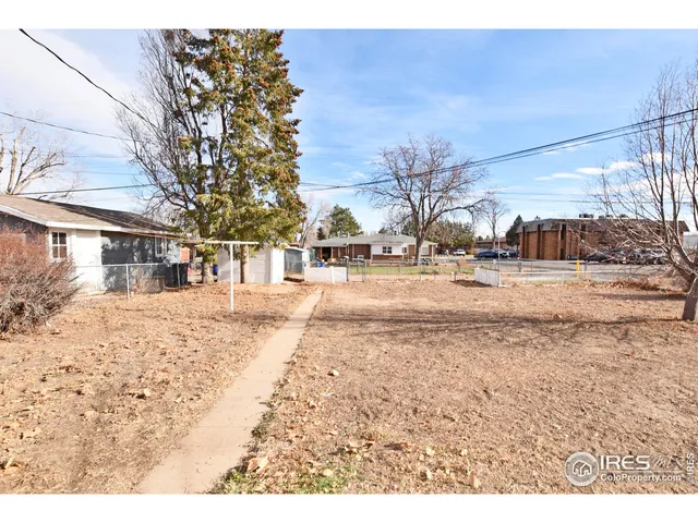 a view of road and trees