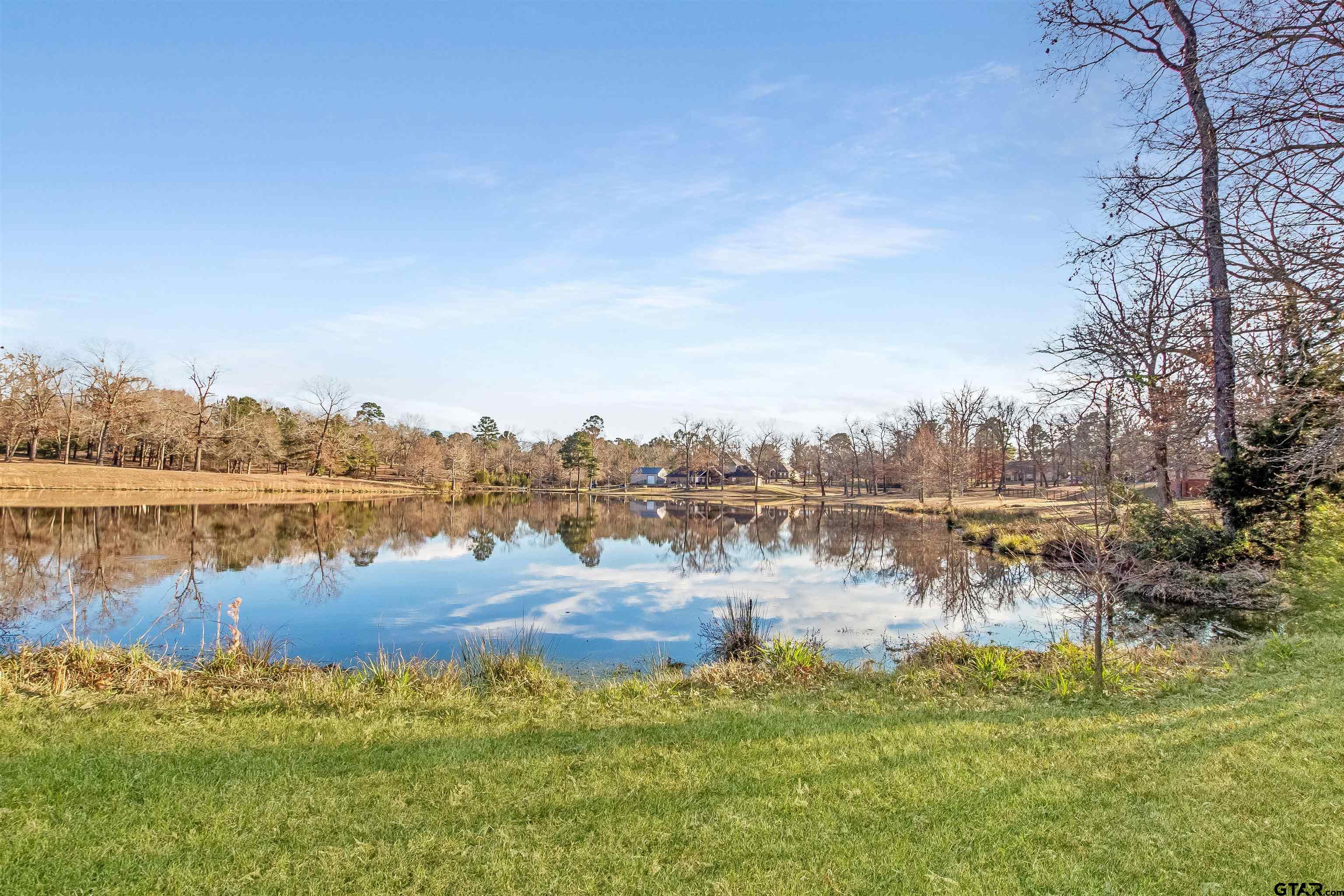 1687 West Point Road Kilgore, TX 75662 - Photo 40 of 41 a view of a lake with houses in the back