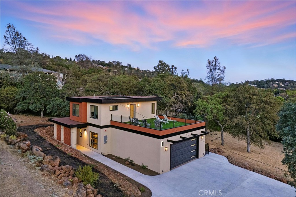 17234 Brookfield Road Hidden Valley Lake, CA 95467 - Photo 4 of 35 an aerial view of a house with balcony