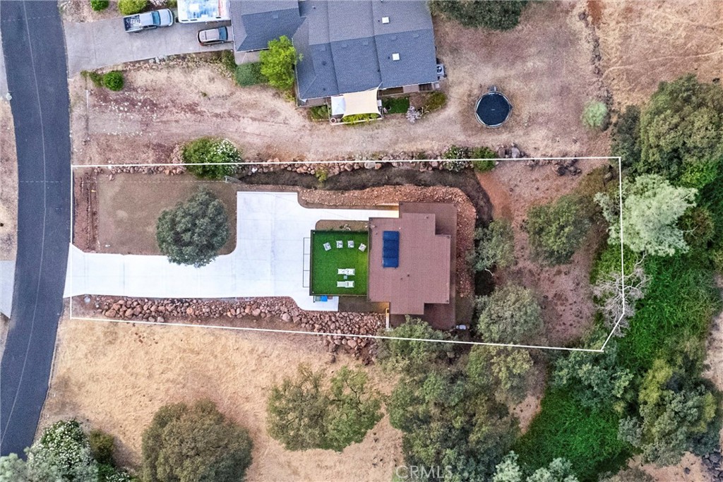 17234 Brookfield Road Hidden Valley Lake, CA 95467 - Photo 8 of 35 an aerial view of a house with outdoor space