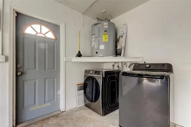 a house with trees in the background