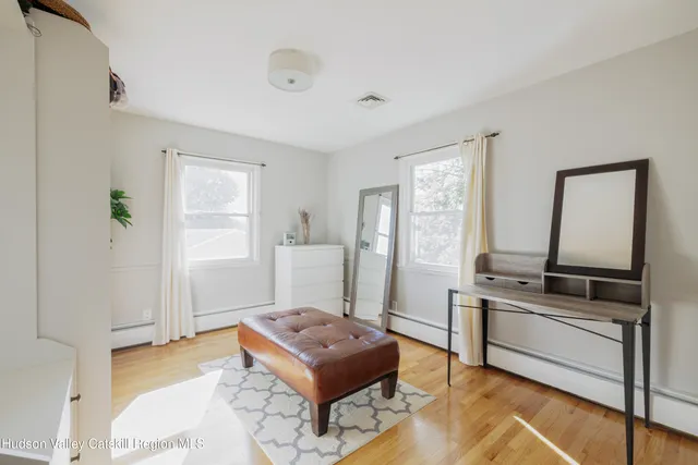 a room with furniture and window