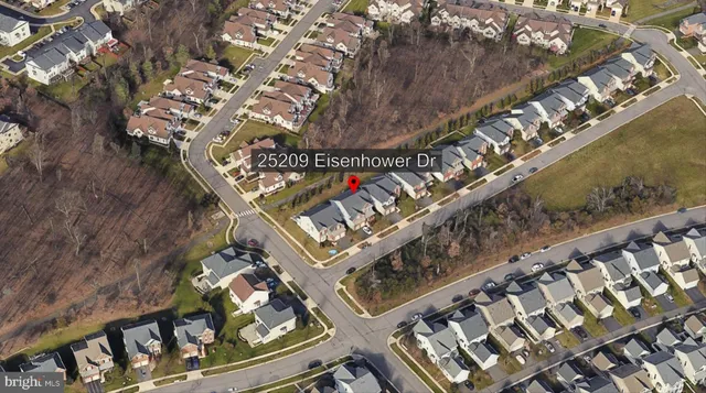 a city view with tall buildings