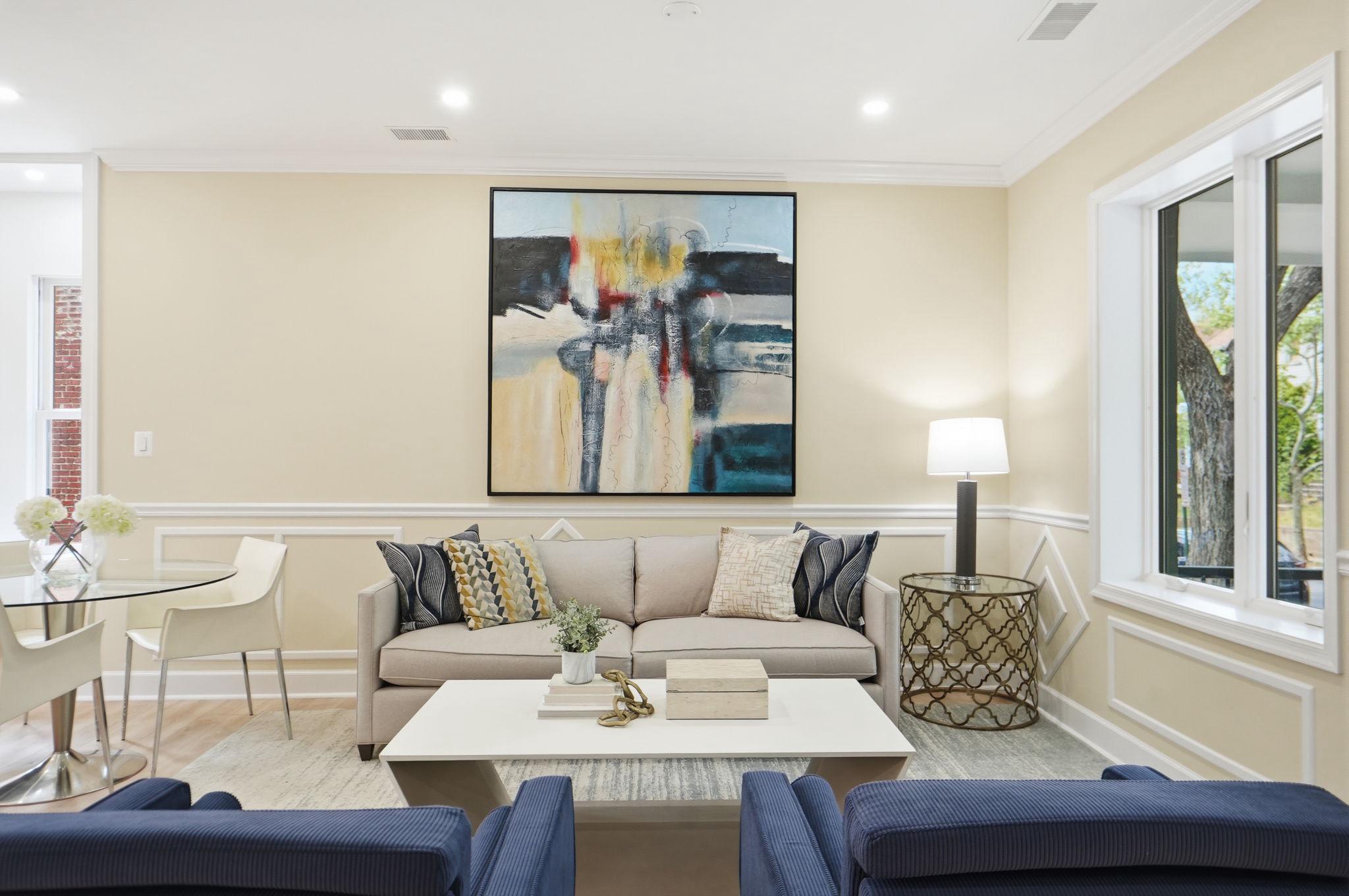 518 Columbia Road Northwest Washington, DC 20001 - Photo 6 of 35 Modern elegance in a bright space.