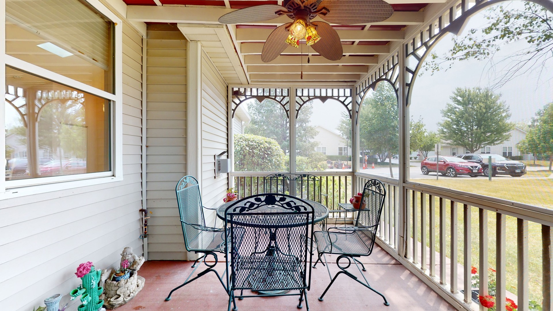 1540 Cadillac Circle Romeoville, IL 60446 - Photo 18 of 32 a view of a chairs and table in the balcony