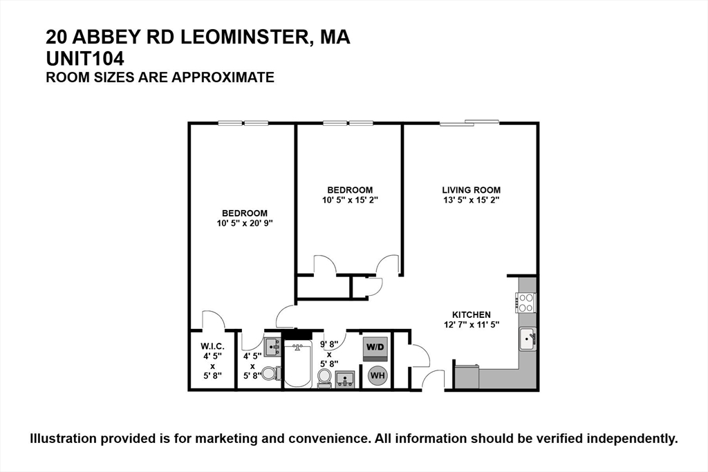 20 Abbey Road, Unit 104 Leominster, MA 01453 - Photo 14 of 14