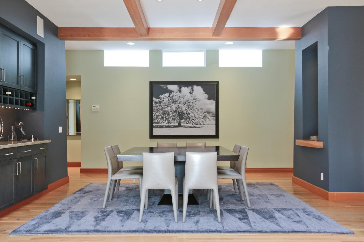 203 Miramontes Road Woodside, CA 94062 - Photo 3 of 8 a view of a dining room with furniture
