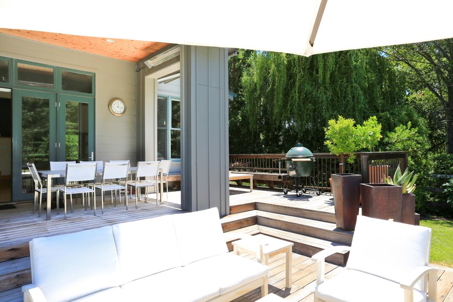 203 Miramontes Road Woodside, CA 94062 - Photo 8 of 8 a outdoor space with lots of tables and chairs