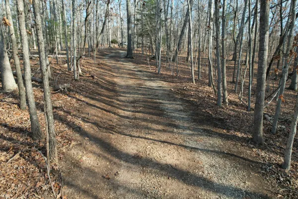 a view of lake with mountain