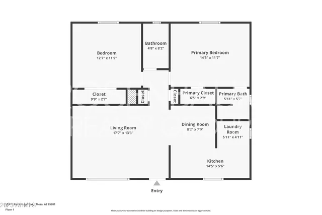 $1,375 | 553 West Rio Salado Parkway, Unit 202, Mesa, AZ 85201