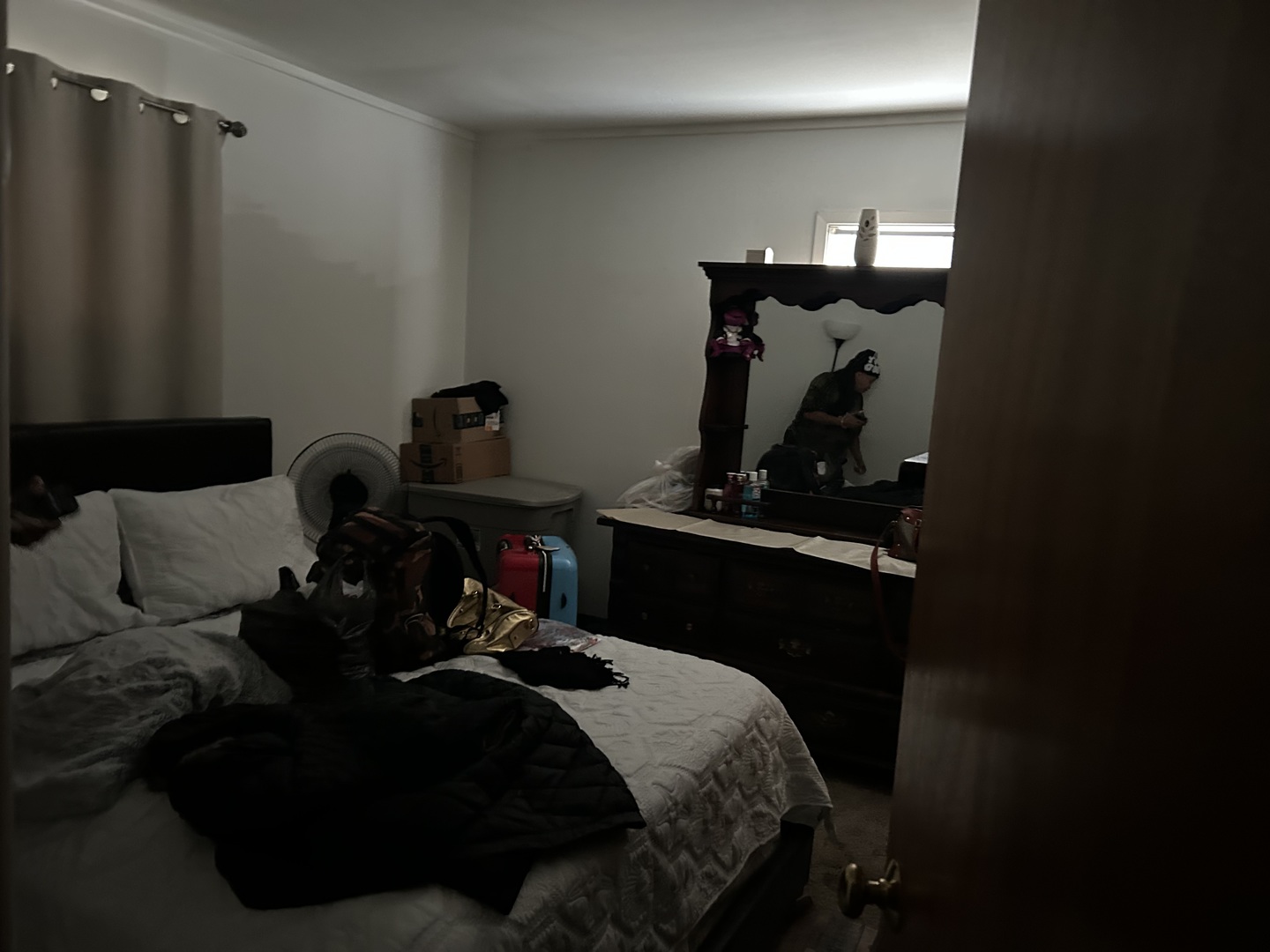 16302 Trumbull Avenue Markham, IL 60428 - Photo 7 of 12 a bed sitting in a bedroom next to a window