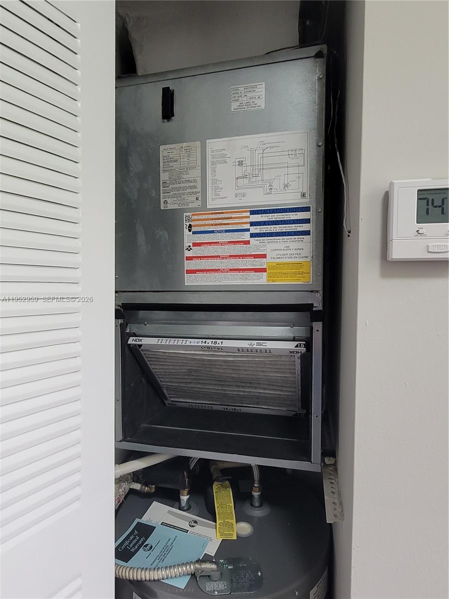 853 Southwest 2nd Street, Unit 207 Miami, FL 33130 - Photo 18 of 19 a view of storage and utility room