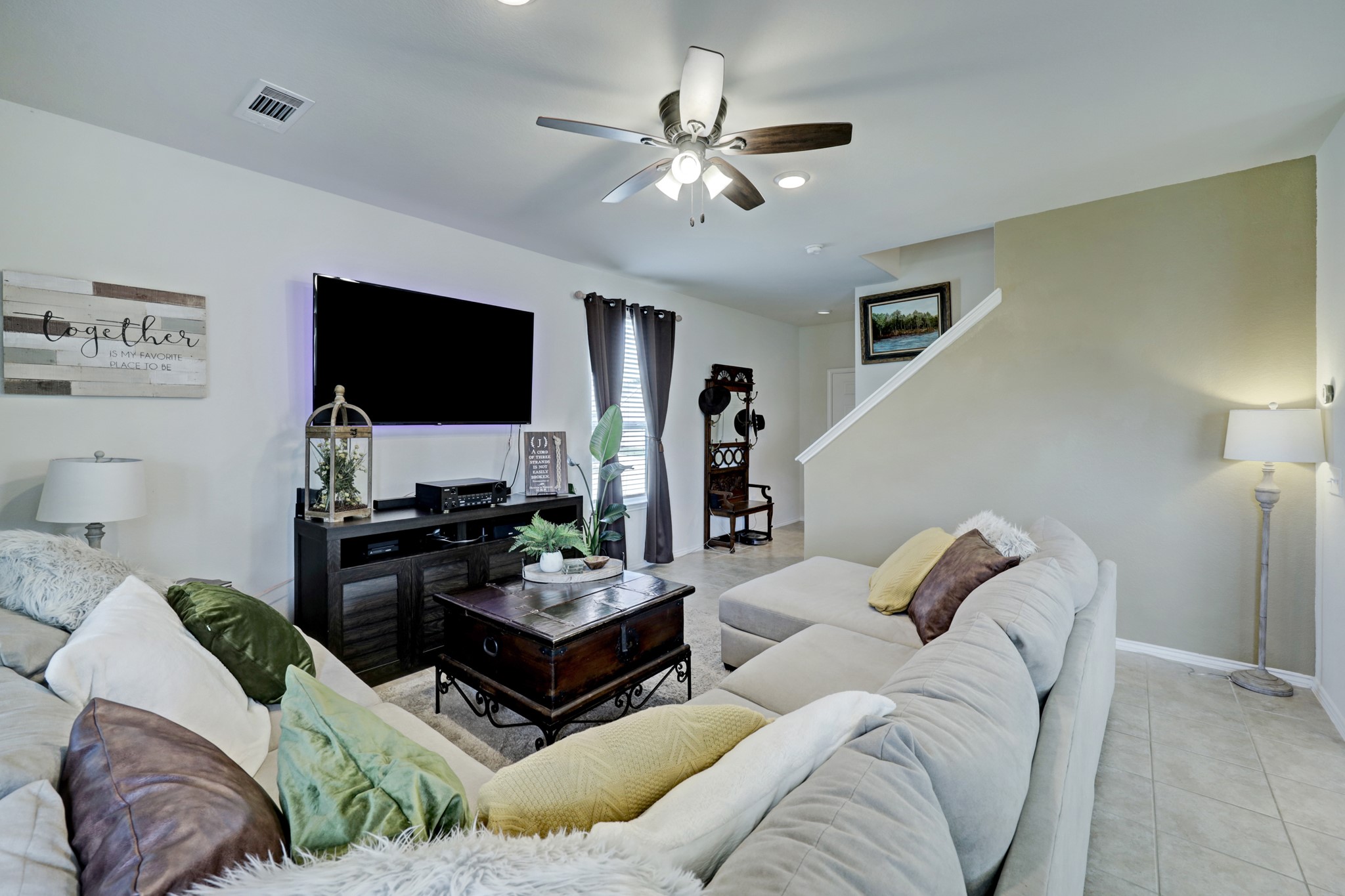 25735 Royal Catchfly Road Katy, TX 77493 - Photo 29 of 31 Open floor plan with the living room open to the dining room and kitchen.