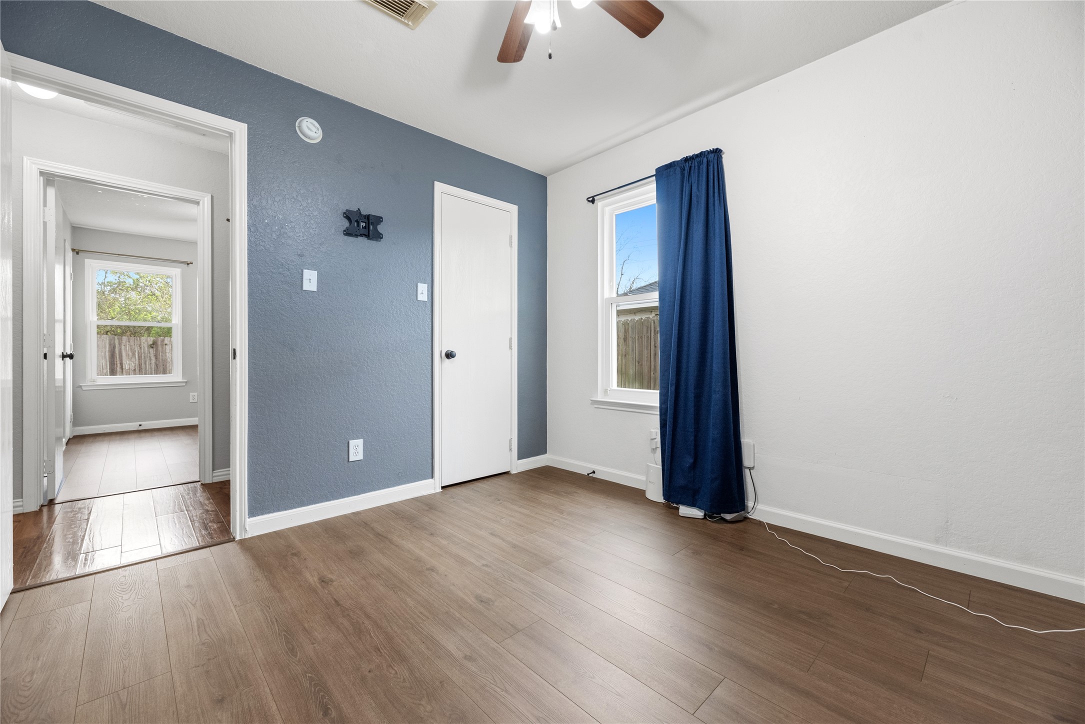 24006 Lazy Kay Lane Hockley, TX 77447 - Photo 16 of 21 This secondary bedroom features NEW laminate wood flooring.
