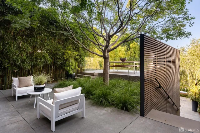 a view of a couches in the patio