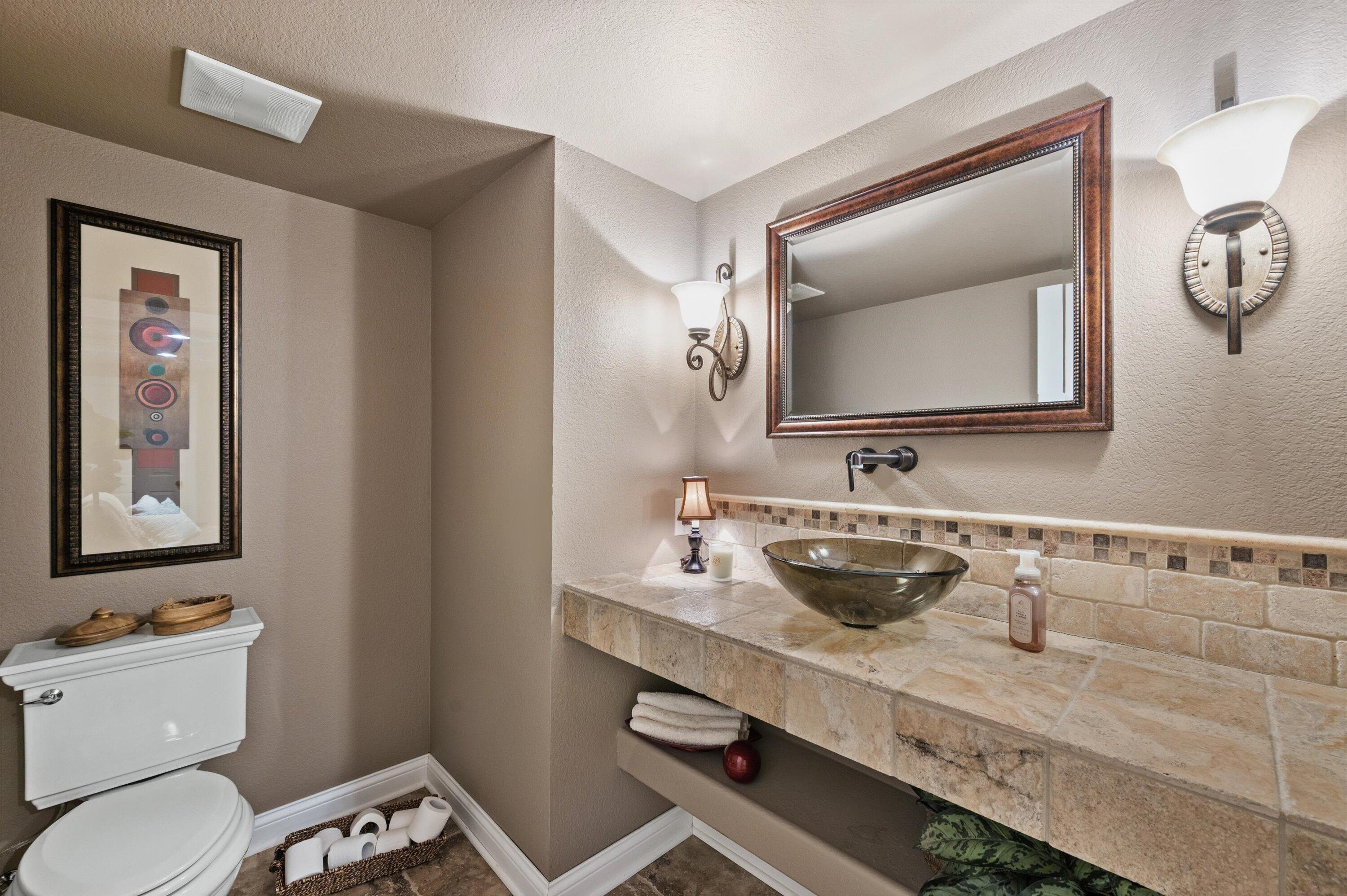 W285N7383 Bark River Road Hartland, WI 53029 - Photo 44 of 66 LL half bath with shower stub ready to make full bath