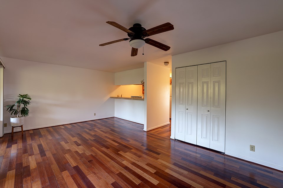 1450 South Kihei Road, Unit C203 Kihei, HI 96753 - Photo 6 of 21 wooden floor in an empty room