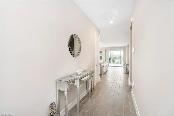 a very nice looking room with a large window
