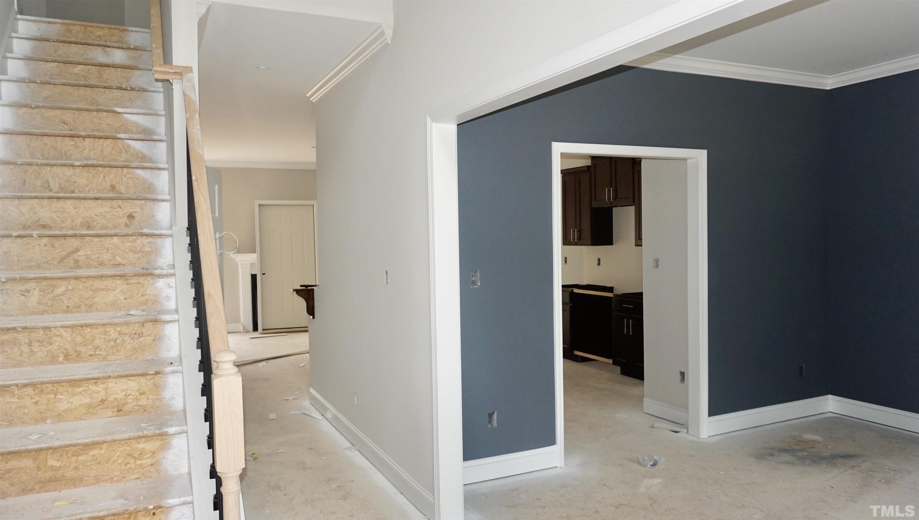 810 Mulberry Road Spring Hope, NC 27882 - Photo 2 of 25 a view of a hallway with a white walls