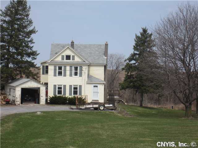 3523 Cottons Road Lincoln, NY 13032 - Photo 1 of 1 Exterior Front. Set waaaay back from Cottons Rd, t