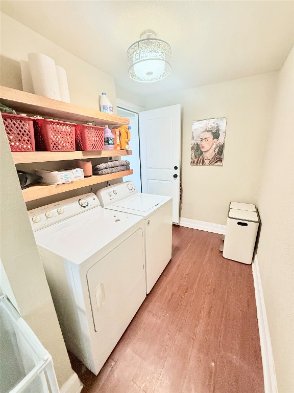 6027 Bluebell Circle Austin, TX 78741 - Photo 18 of 26 a utility room with dryer and washer