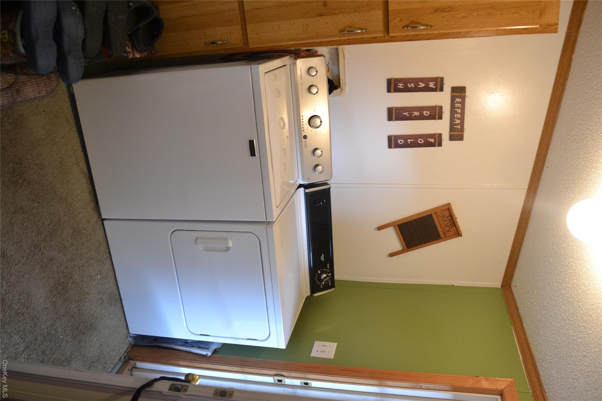 144 Bonnie Brook Road Roscoe, NY 12776 - Photo 22 of 34 a utility room with dryer and washer