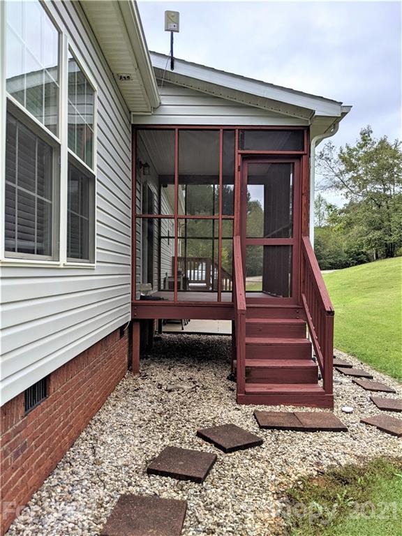 162 Robinson Creek Road Bostic, NC 28018 - Photo 27 of 35 a view of outdoor space yard and deck