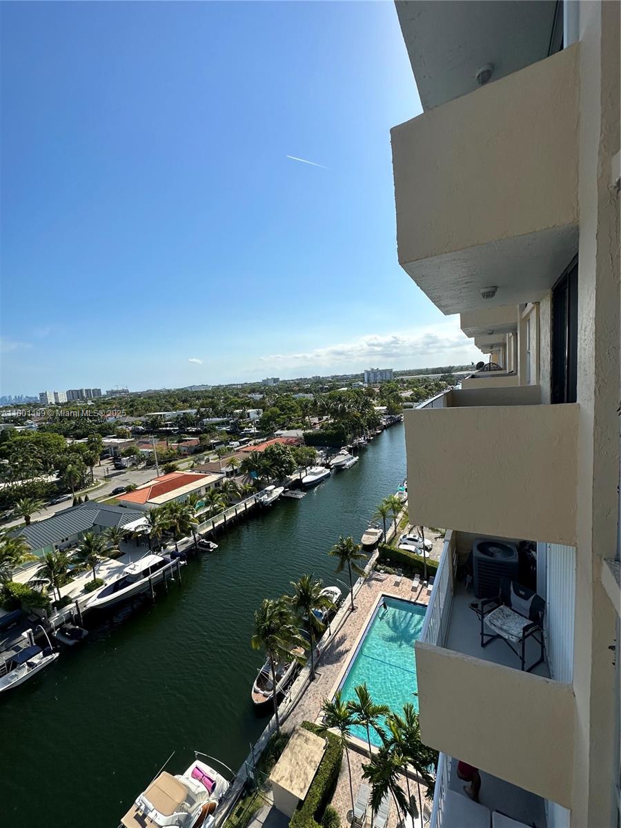 2350 Northeast 135th Street, Unit 1010 North Miami, FL 33181 - Photo 4 of 23 an aerial view of a ocean view
