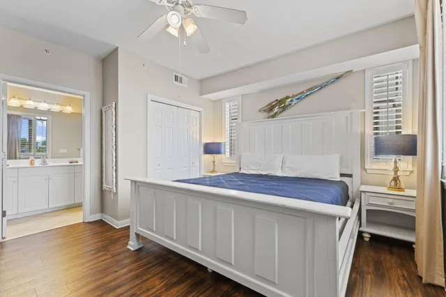 a bed room with a bed and a window