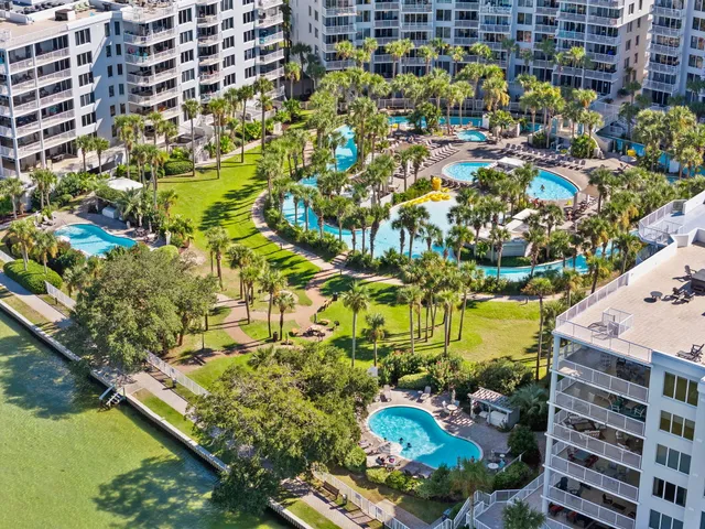 a view of a city of ocean view