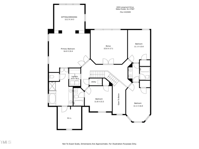 $729,000 | 1824 Longmont Drive, Wake Forest, NC 27587