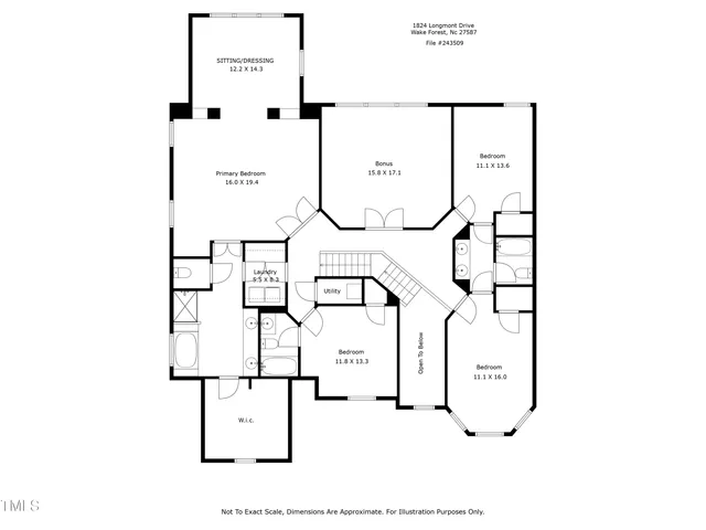 $729,000 | 1824 Longmont Drive, Wake Forest, NC 27587