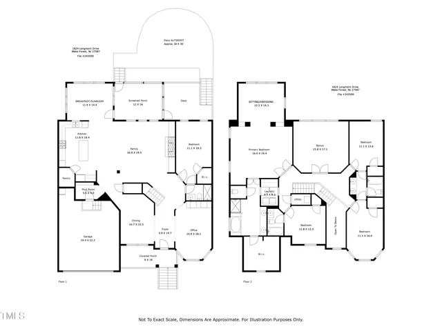 $729,000 | 1824 Longmont Drive, Wake Forest, NC 27587
