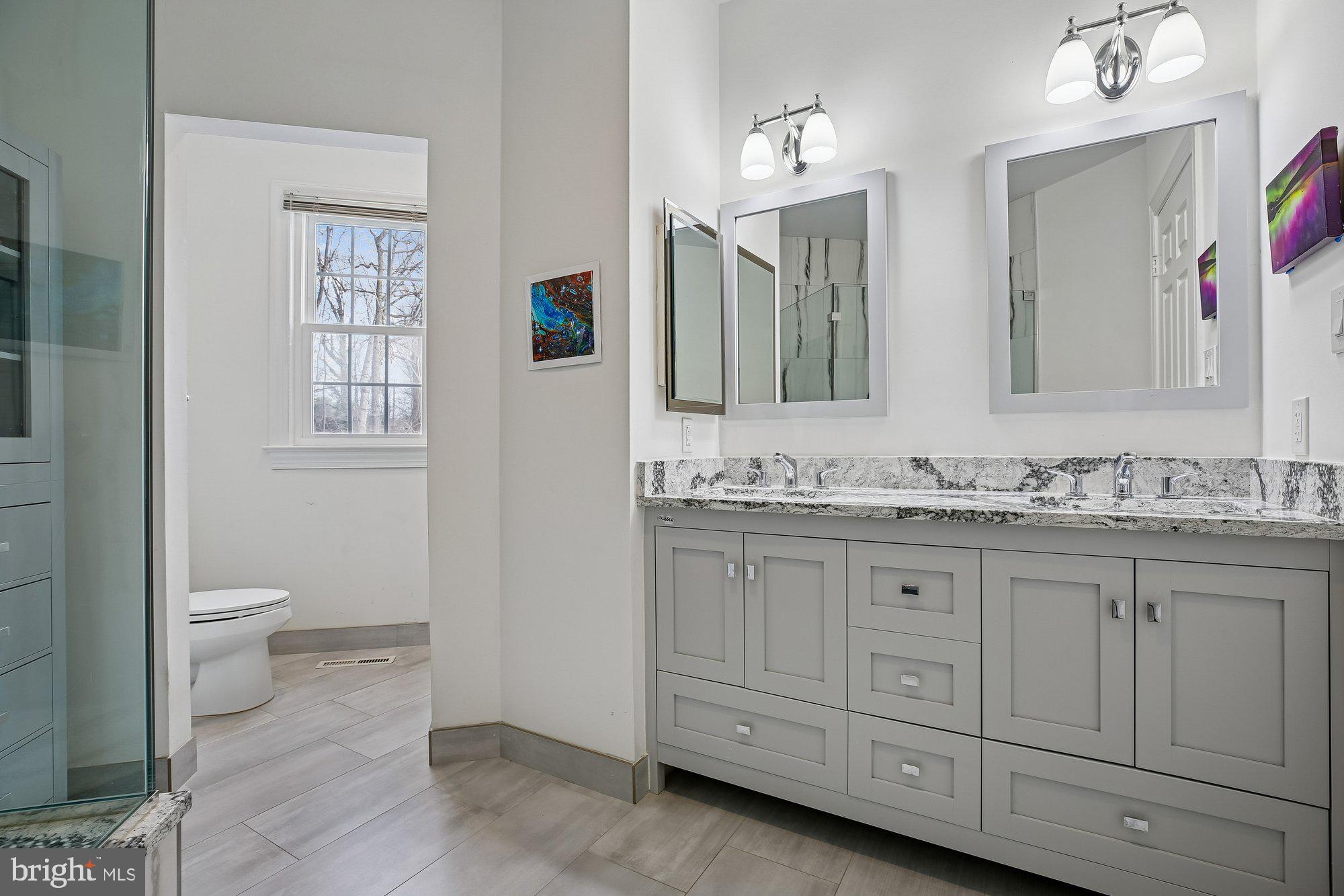 14911 Carrolton Road Rockville, MD 20853 - Photo 37 of 78 Primary Bath with double vanity