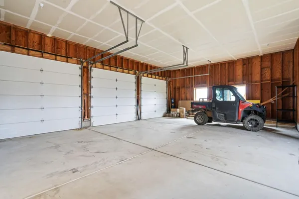 a picture of a bathroom with a bathtub