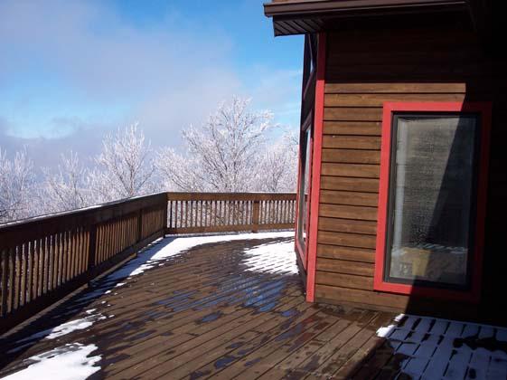 72 South Westridge Road Slatyfork, WV 26291 - Photo 21 of 22 Large deck