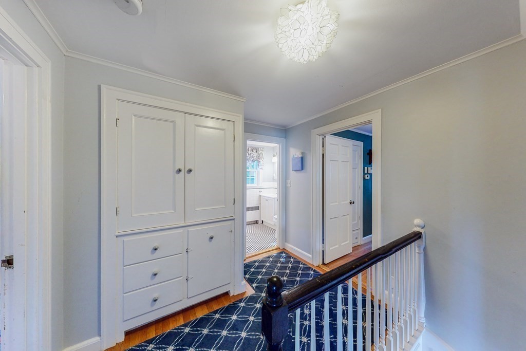 14 Gordon Road Milton, MA 02186 - Photo 19 of 38 a view of a hallway with closet area